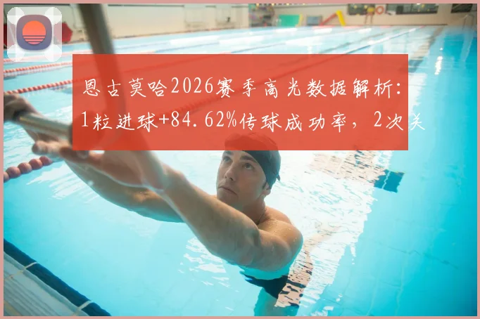 恩古莫哈2026赛季高光数据解析：1粒进球+84.62%传球成功率，2次关键传球获评8.2分